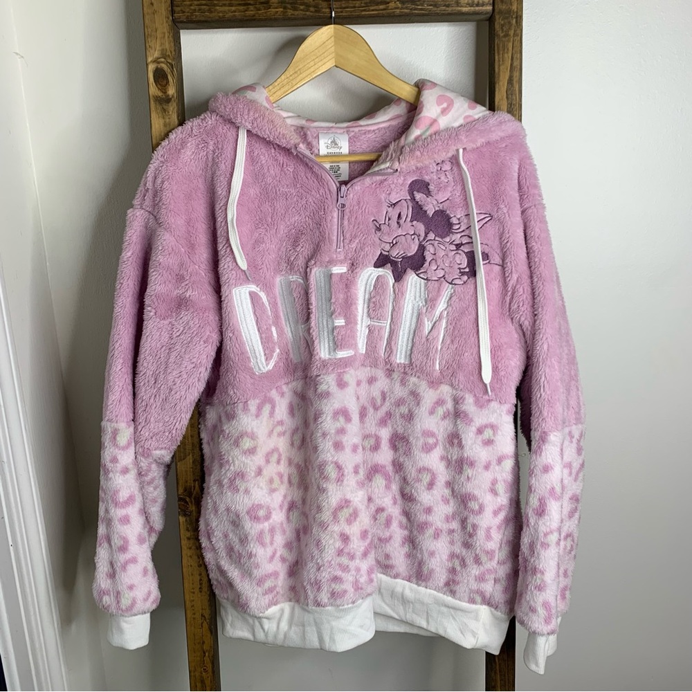 Disney Parks Dream Fleece Quarter Zip Jacket